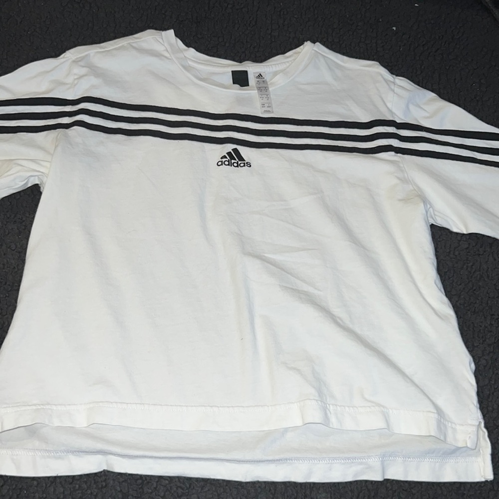 adidas white shirt
